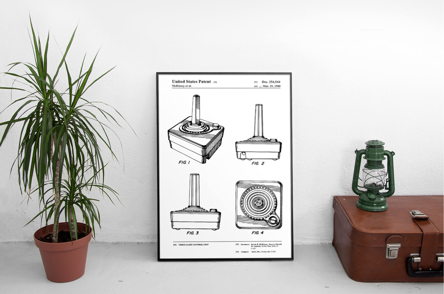 1970's Console Patent Art/Poster Set