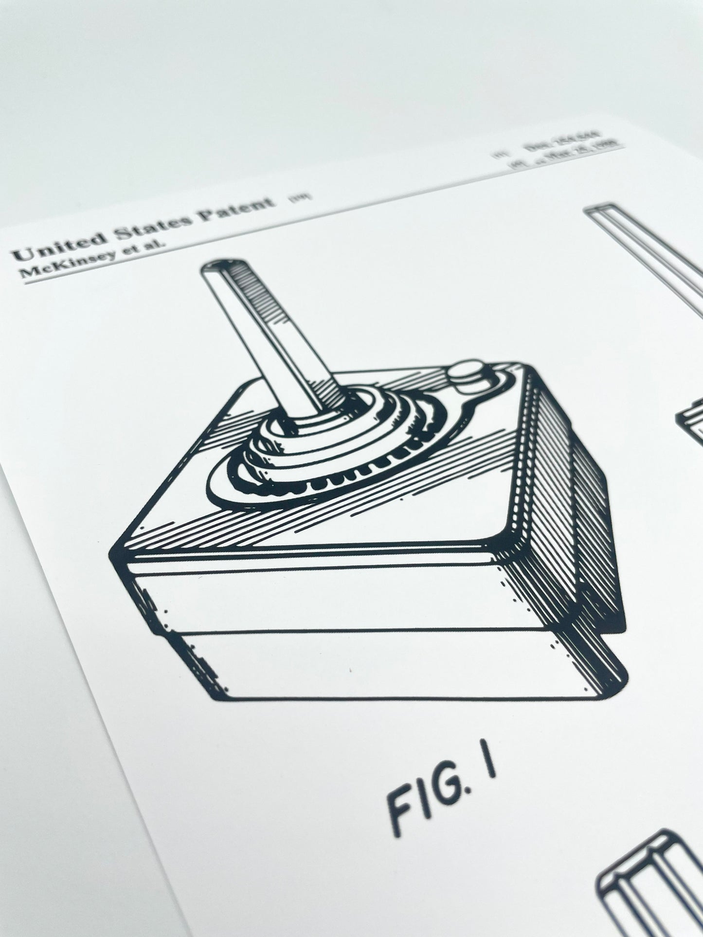1970's Console Patent Art/Poster Set