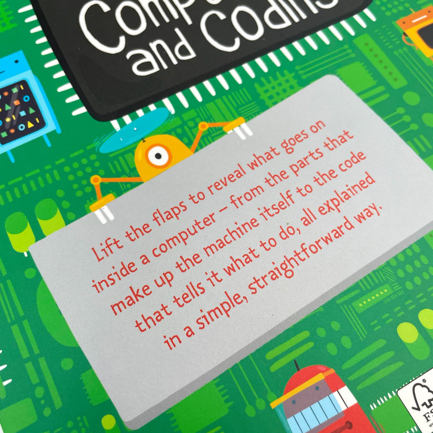 Lift-the-flap Computers and Coding