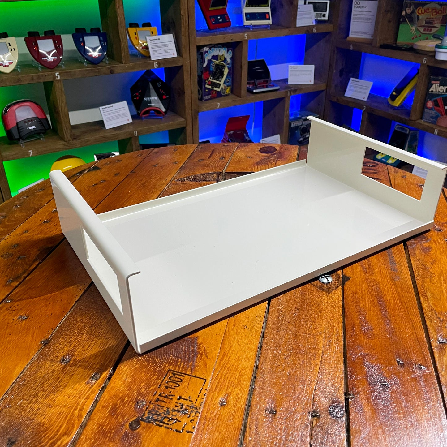 (Grade B) The Tank Stand | Premium Vintage Computer Monitor/TV Stand - COLLECTION ONLY