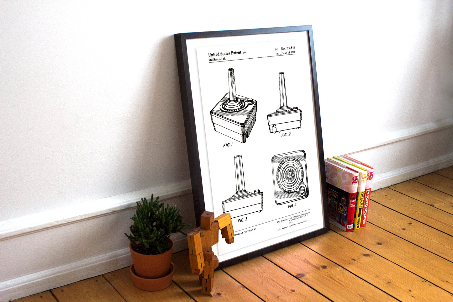 1970's Console Patent Art/Poster Set