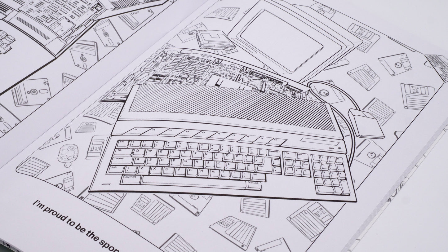 The Colouring Book of Retro Computers