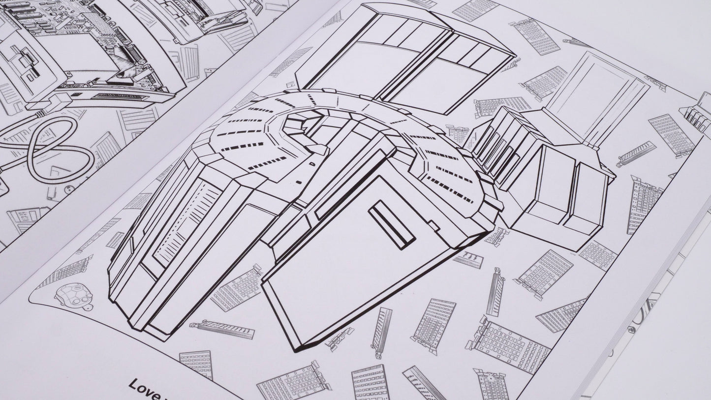 The Colouring Book of Retro Computers