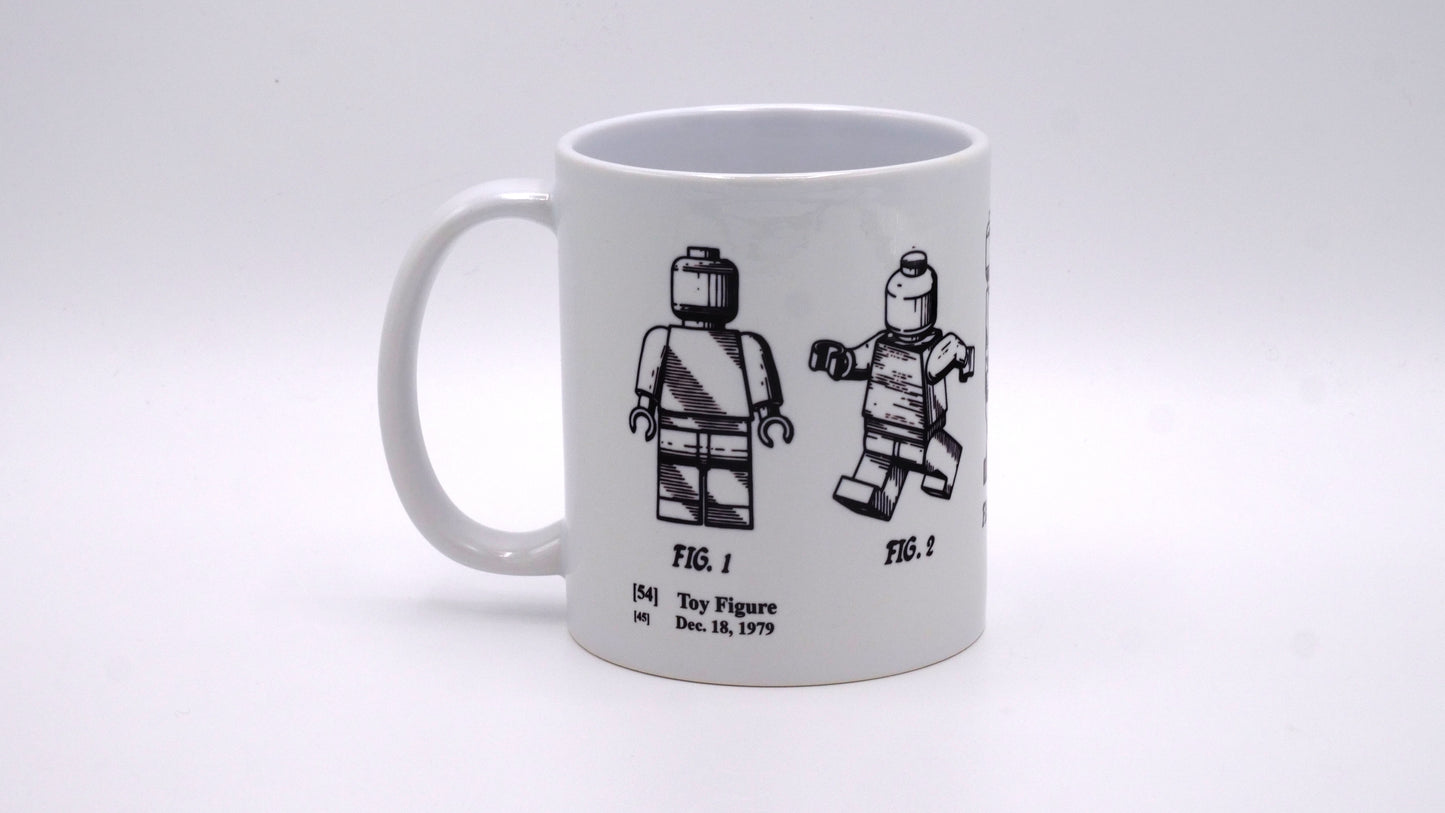 Brick Man Patent Mug