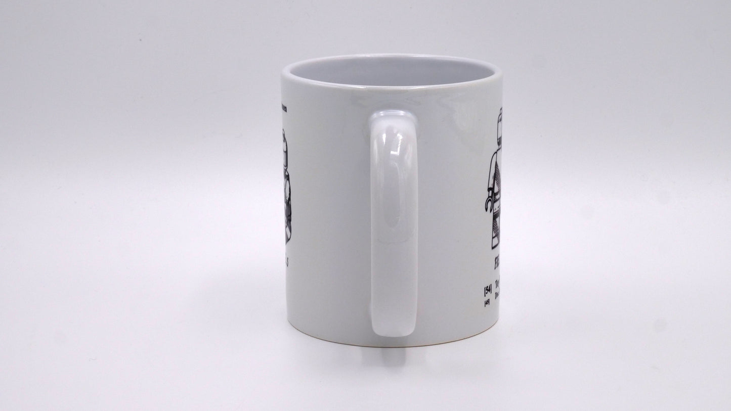 Brick Man Patent Mug