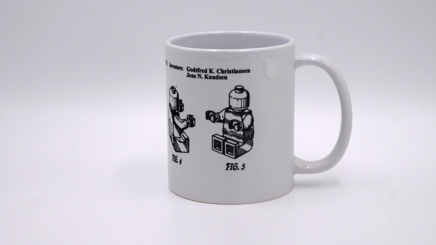 Brick Man Patent Mug