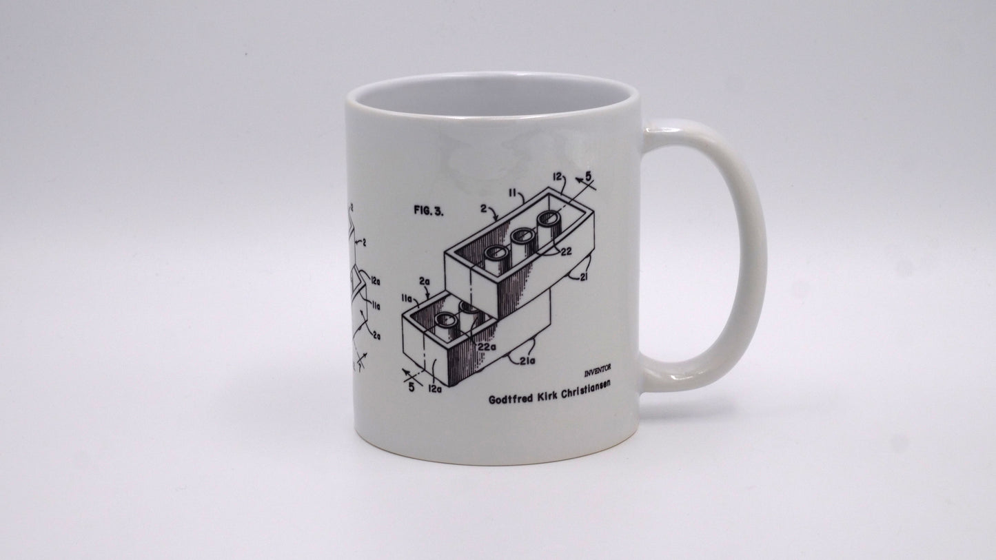 Brick Toy Patent Mug