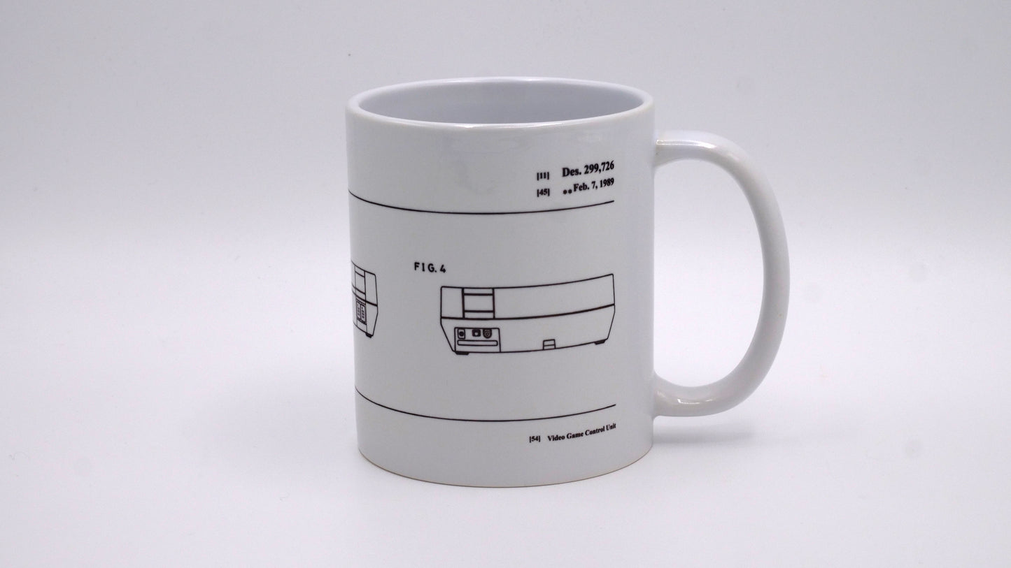 8-Bit Entertainment Console Patent Mug