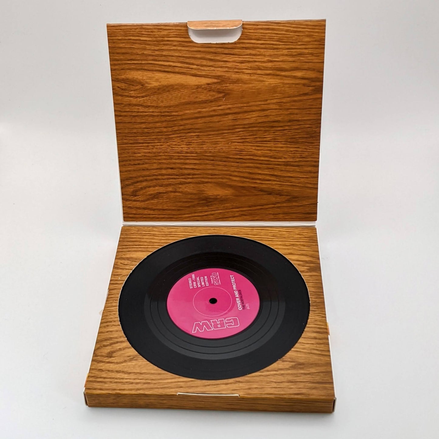 Vinyl record coasters (set of 6)