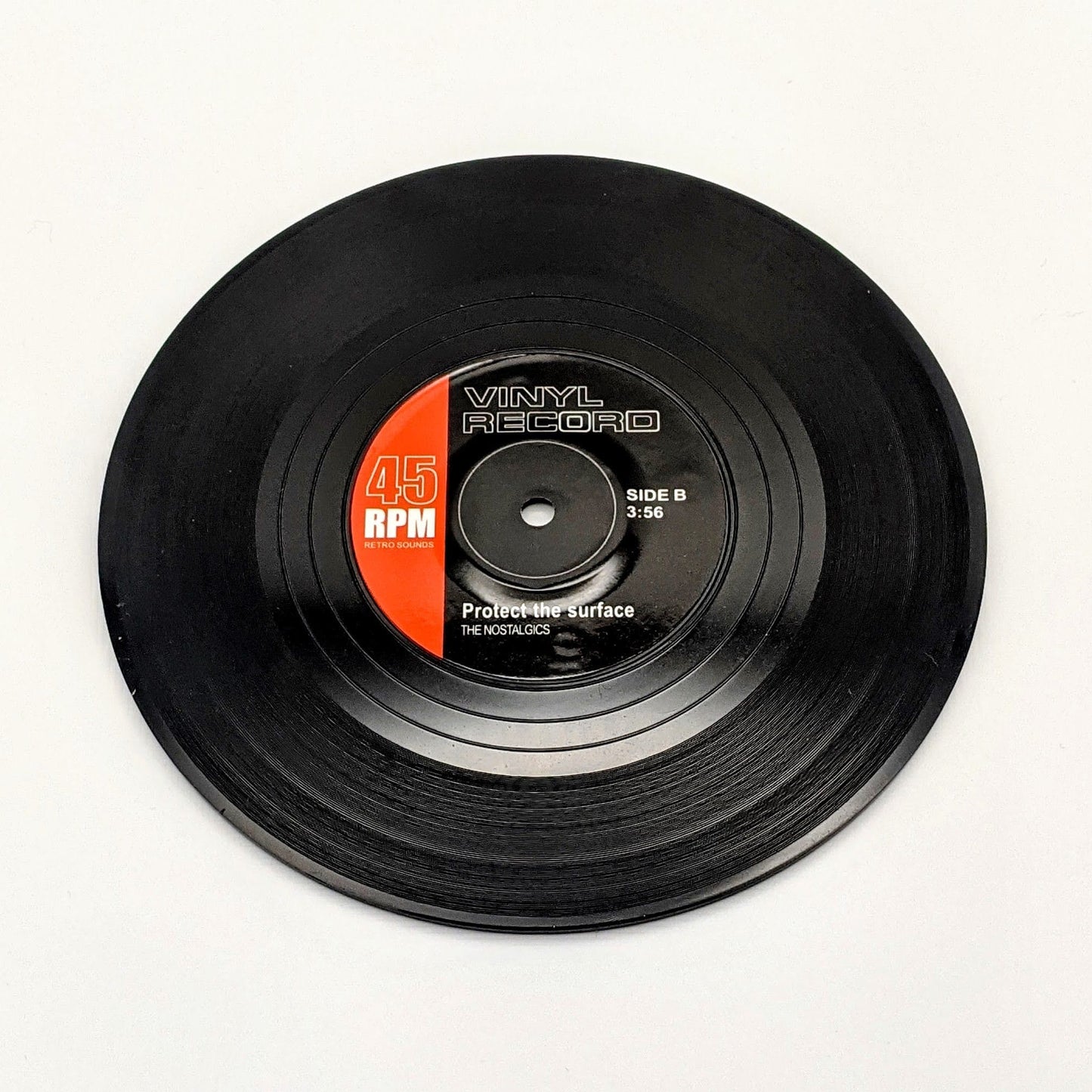 Vinyl record coasters (set of 6)