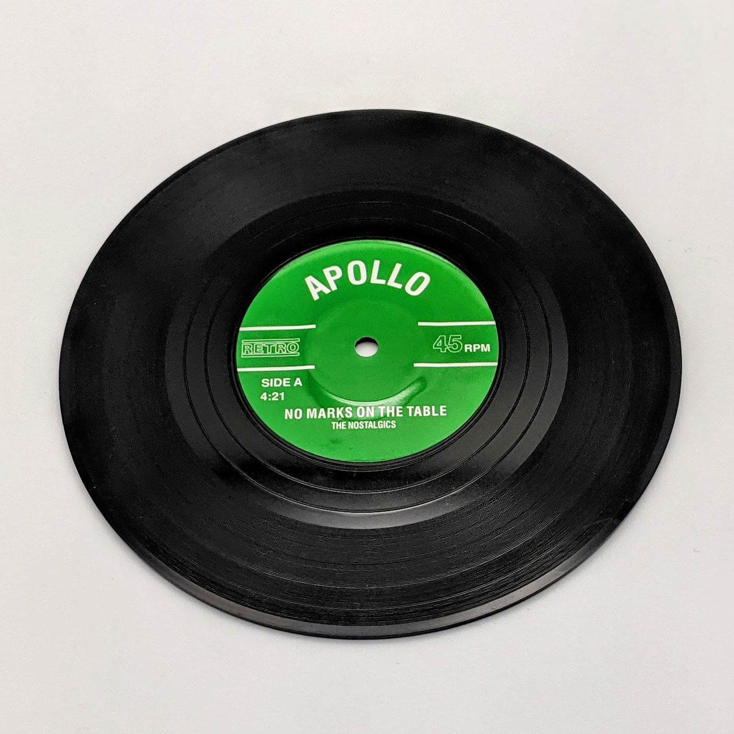 Vinyl record coasters (set of 6)