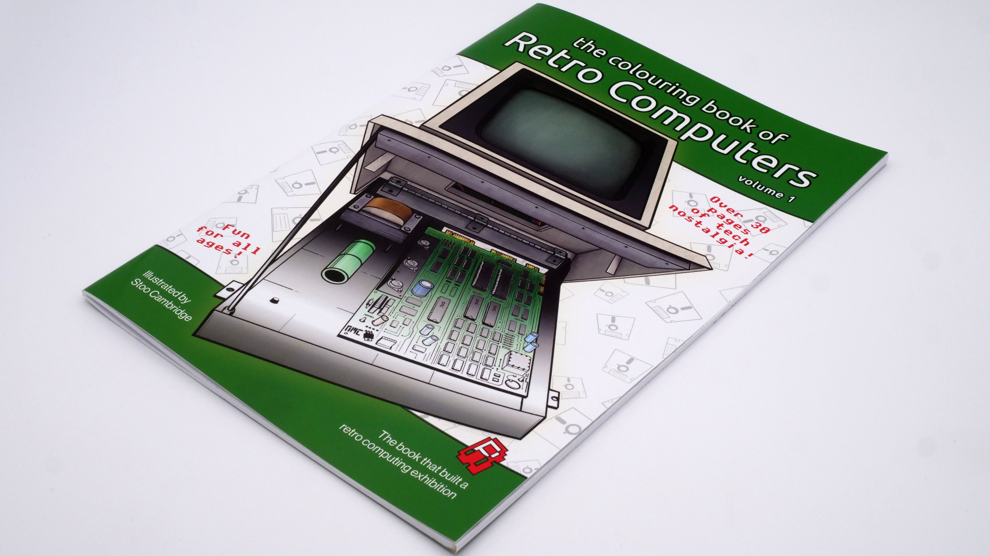 Digital Download: The Colouring Book of Retro Computers (PDF) – The Cave